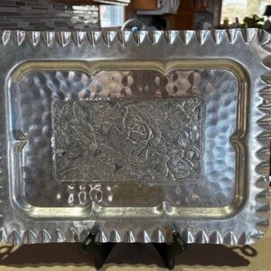 Cromwell Hammered Aluminum Tray